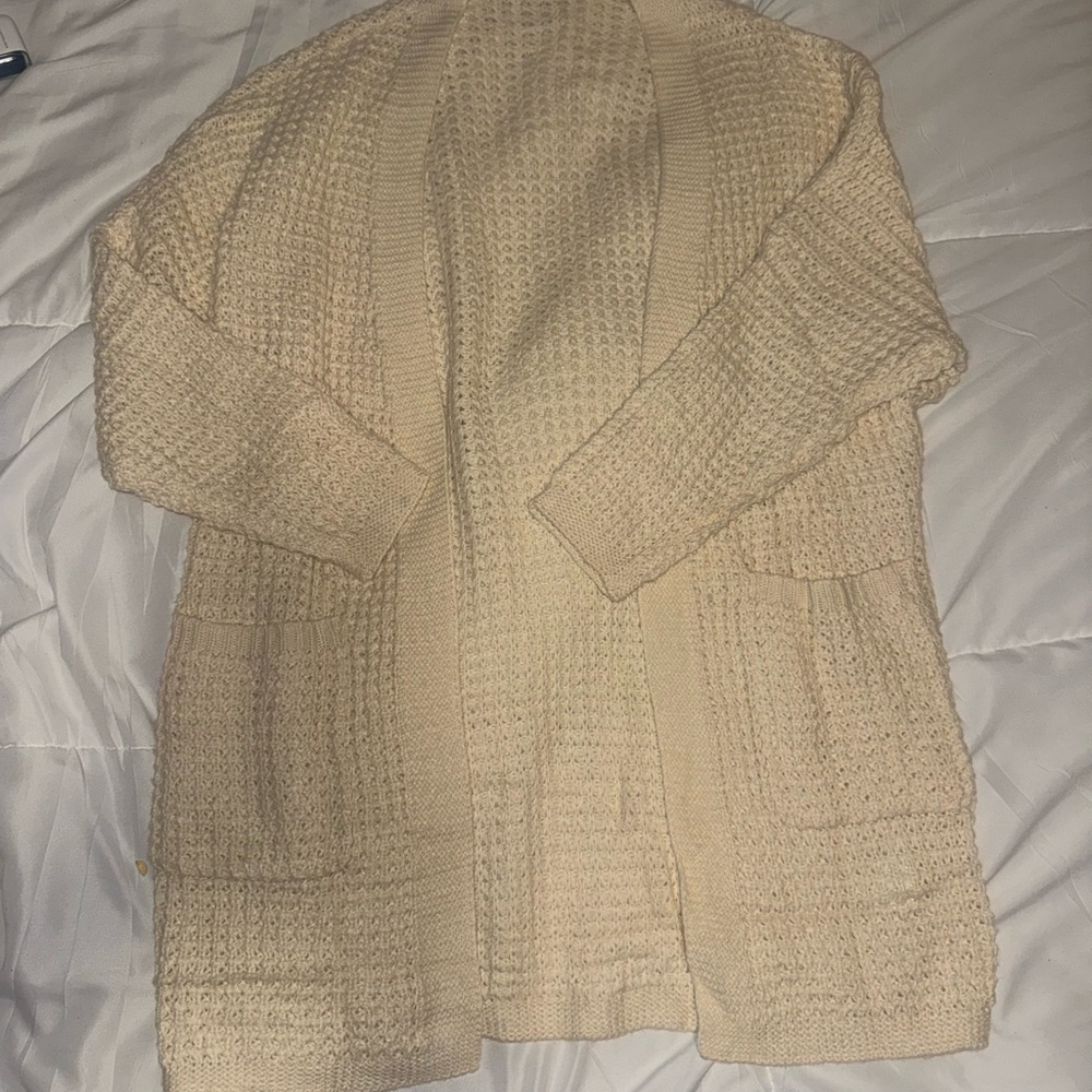 Cozy Cream Knit Cardigan